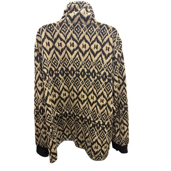 Ruby Rd Favorites Women's Jacket 2X tribal Adjustable Western Plus Aztec Cowboy - Picture 4 of 5